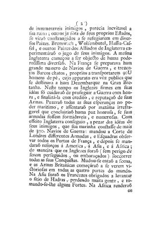 Inglaterra gloriosa, ou, Noticia da batalha naval, que os Inglezes ganhara? aos Francezes no dia 21