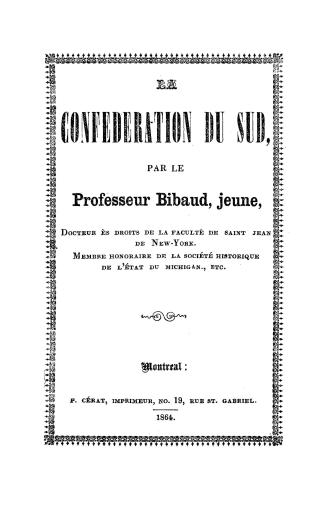 La Confédération du sud