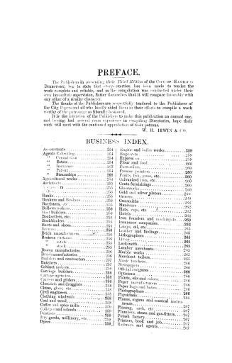 City of Hamilton annual alphabetical, general, miscellaneous and subscribers' classified business directory for the year