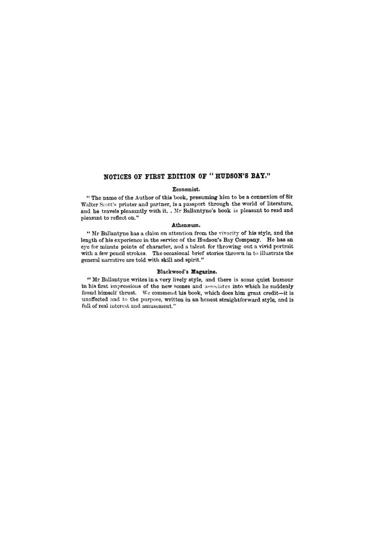 Hudson's Bay, or, Every-day life in the wilds of North America during six years' residence in the territoris of the Hon