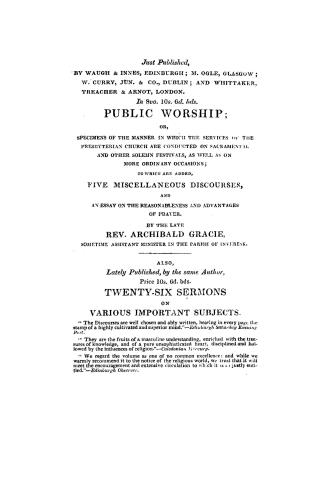 Letters from Nova Scotia and New Brunswick, illustrative of their moral, religious, and physical circumstances during the years 1826, 1827, and 1828