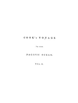 A voyage to the Pacific Ocean undertaken by command of His Majesty for making discoveries in the northern hemisphere, performed under the directon (!)(...)