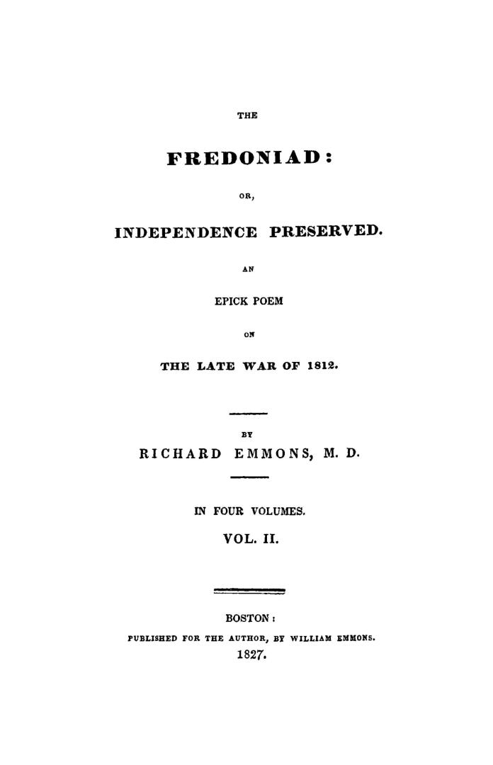 The fredoniad