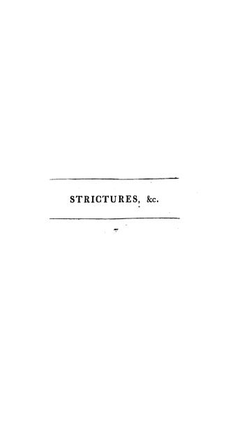 Strictures on the necessity of inviolably maintaining the navigation and colonial system of Great Britain