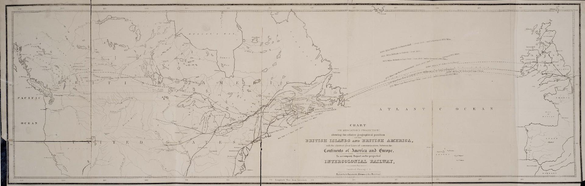 Report on the Intercolonial railway exploratory survey, made under instructions from the Canadian government in the year 1864