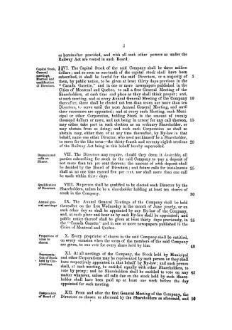 Bill, an act to incorporate the intercolonial railway company, received and read, first time, Friday, 17th May, 1861(...)