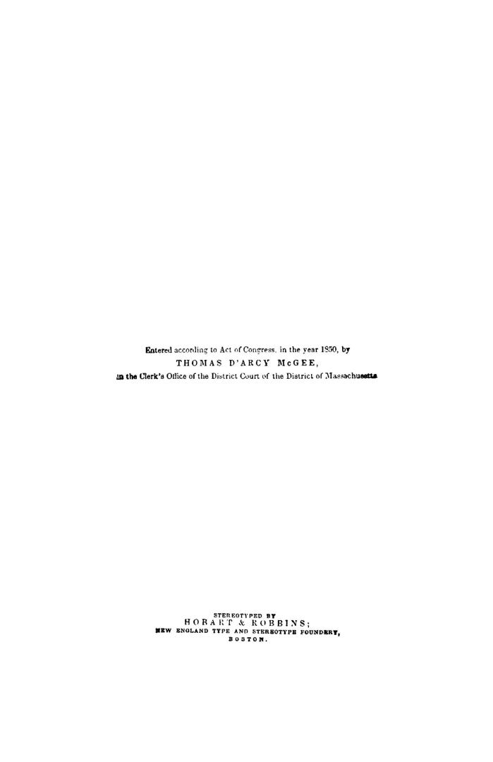 A history of the Irish settlers in North America, from the earliest period to the census of 1850