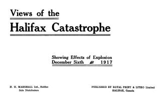 The Halifax catastrophe