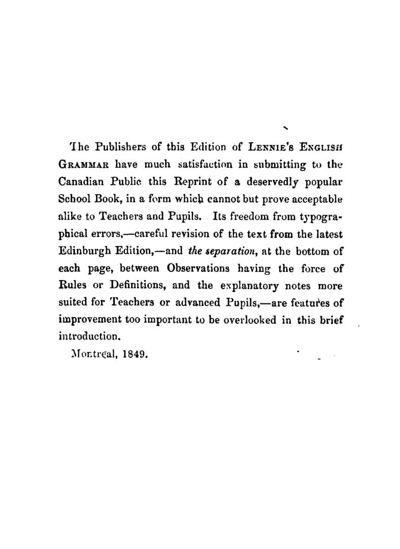 The principles of English grammar, comprising the substance of all the most approved English grammars extant, briefly defined, and neatly arranged, wi(...)