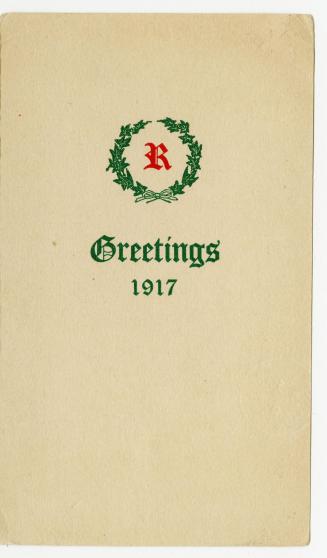 Greetings 1917