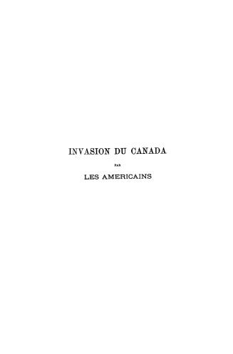 Mes services pendant la guerre américaine de 1775