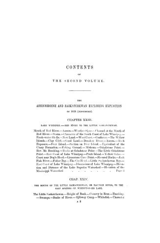 Narrative of the Canadian Red River exploring expedition of 1857 : and of the Assinniboine and Saskatchewan exploring expedition of 1858