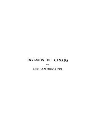 Invasion du Canada