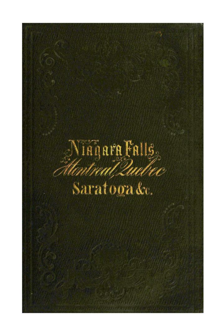 The Ontario and St. Lawrence Steamboat Company's hand-book : for travellers to Niagara Falls, Montreal and Quebec, and through Lake Champlain to Sarat(...)