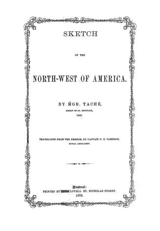 Sketch of the north-west of America