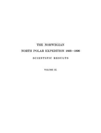 The Norwegian North polar expedition, 1893-1896