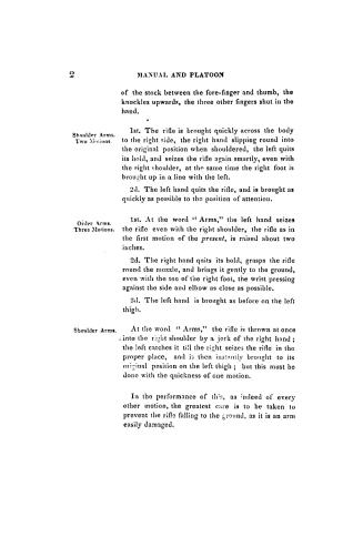 The manual and platoon exercises of riflemen