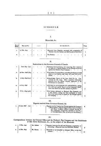 Hudson's Bay company, (Red River Settlement), return to an address of the honourable the House of commons, dated 9 February, 1849, for ''copies of any(...)