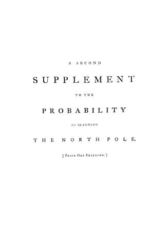 [The probability of reaching the North pole discussed