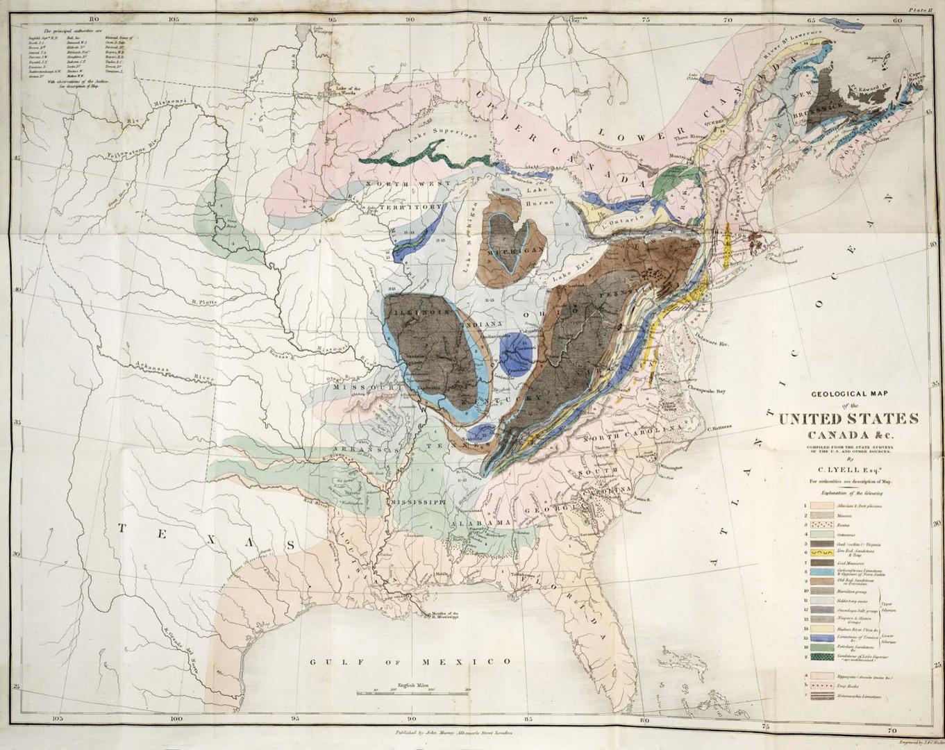 Travels in North America, Canada, and Nova Scotia with geological observations vol