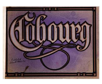 Souvenir of Cobourg, Ontario, Canada