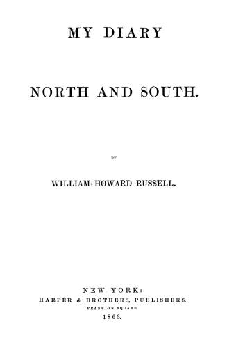 My diary north and south