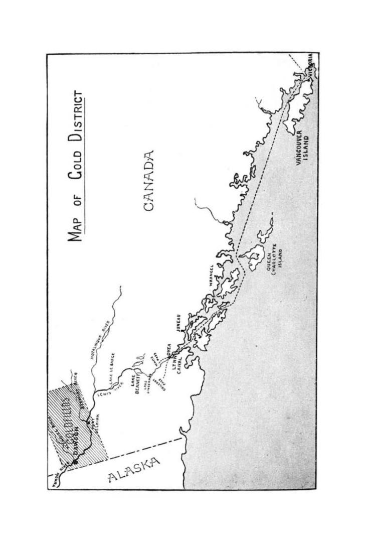 All about Klondike. With full particulars by a returned miner. The goldfields fully described and illustrated