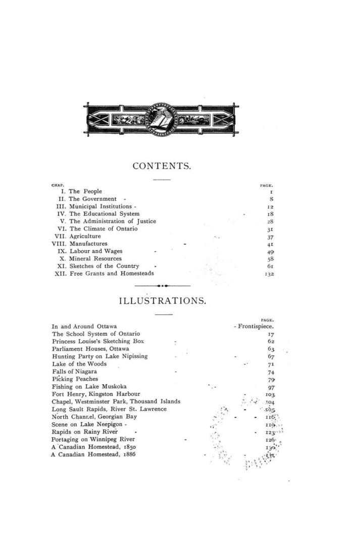 Pictorial Ontario, the premier province of the Dominion as pourtrayed with pen and pencil