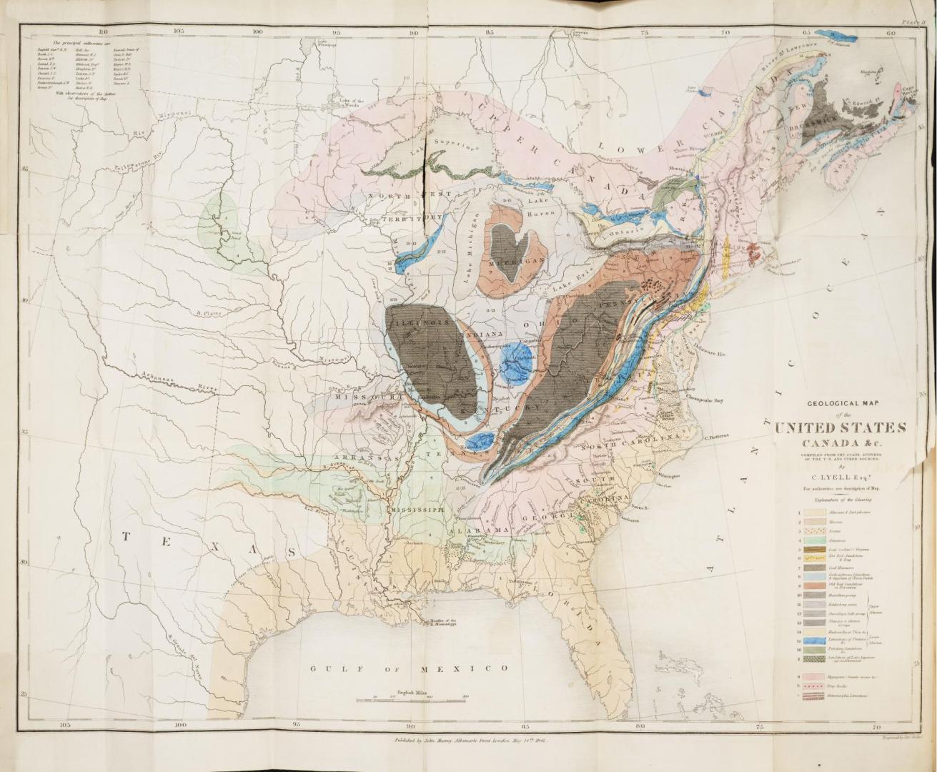 Travels in North America, with geological observations on the United States, Canada and Nova Scotia v