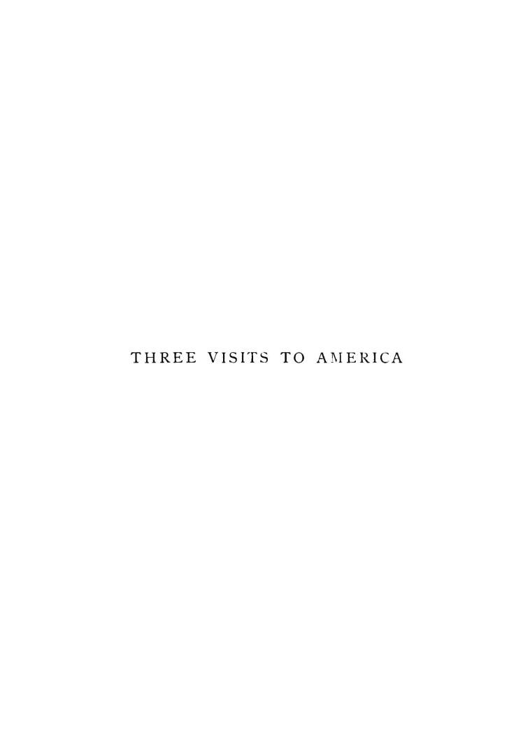 Three visits to America.