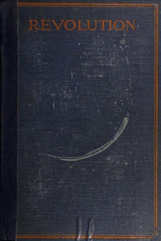 Dark blue book cover with red border and title in red text. Some dents and scuff marks on book.…