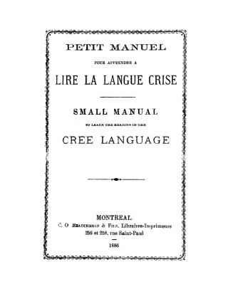 Petit manuel pour apprendre à lire la langue crise