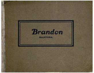 Illustrated souvenir of Brandon, Manitoba