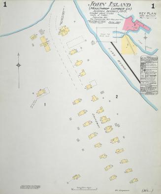 Fire insurance plan of John Island (Moulthorp Lumber Co