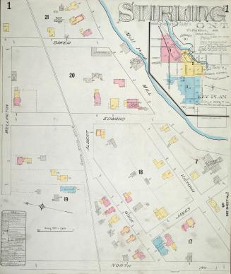 Fire insurance plan of Stirling, Hastings County, Ont