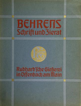 Behrens Schriften, Initialen und Schmuck