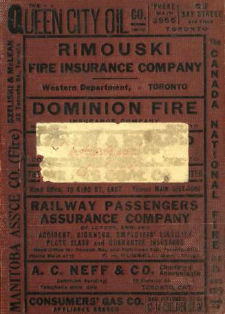 The Toronto City Directory 1912