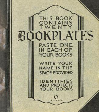 Bookplates booklet