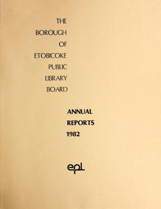 Etobicoke Public Library. Annual Report 1982