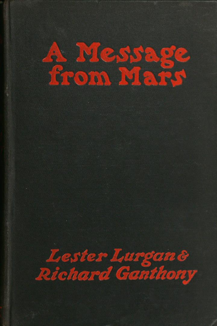 Title, author, and playwright's name in red text on a black cloth cover. 