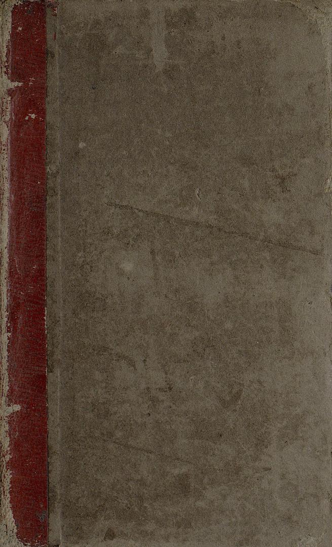 Book cover; grey with red spine