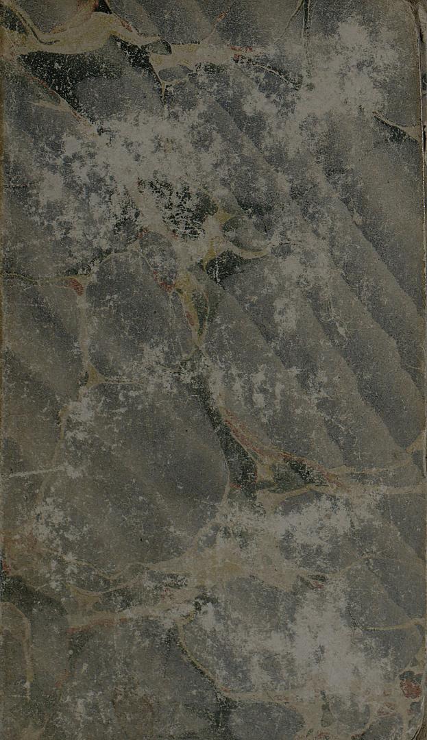 Book cover; marbled.