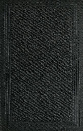 Book cover; black