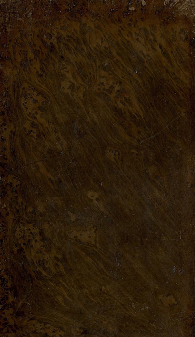 Book cover; brown leather