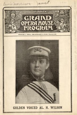 Grand Opera House (Toronto, Ont.). Program. 1904 December 12