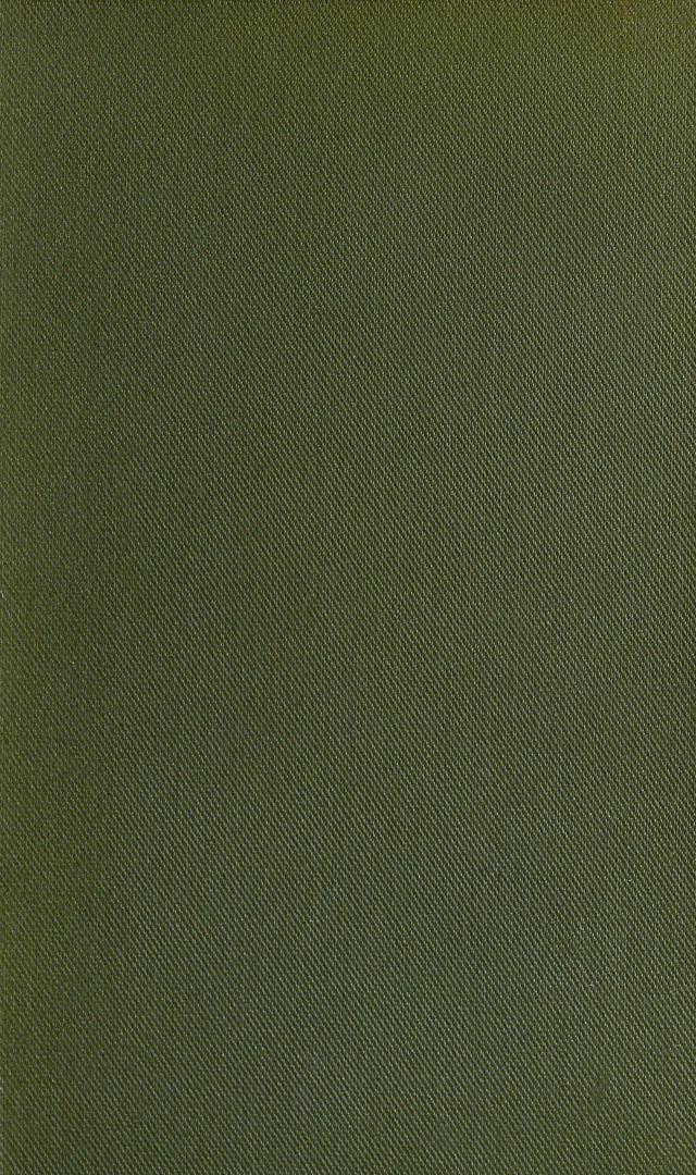 Green cloth cover, unadorned.