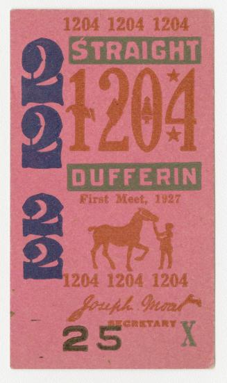 Dufferin first meet, 1927