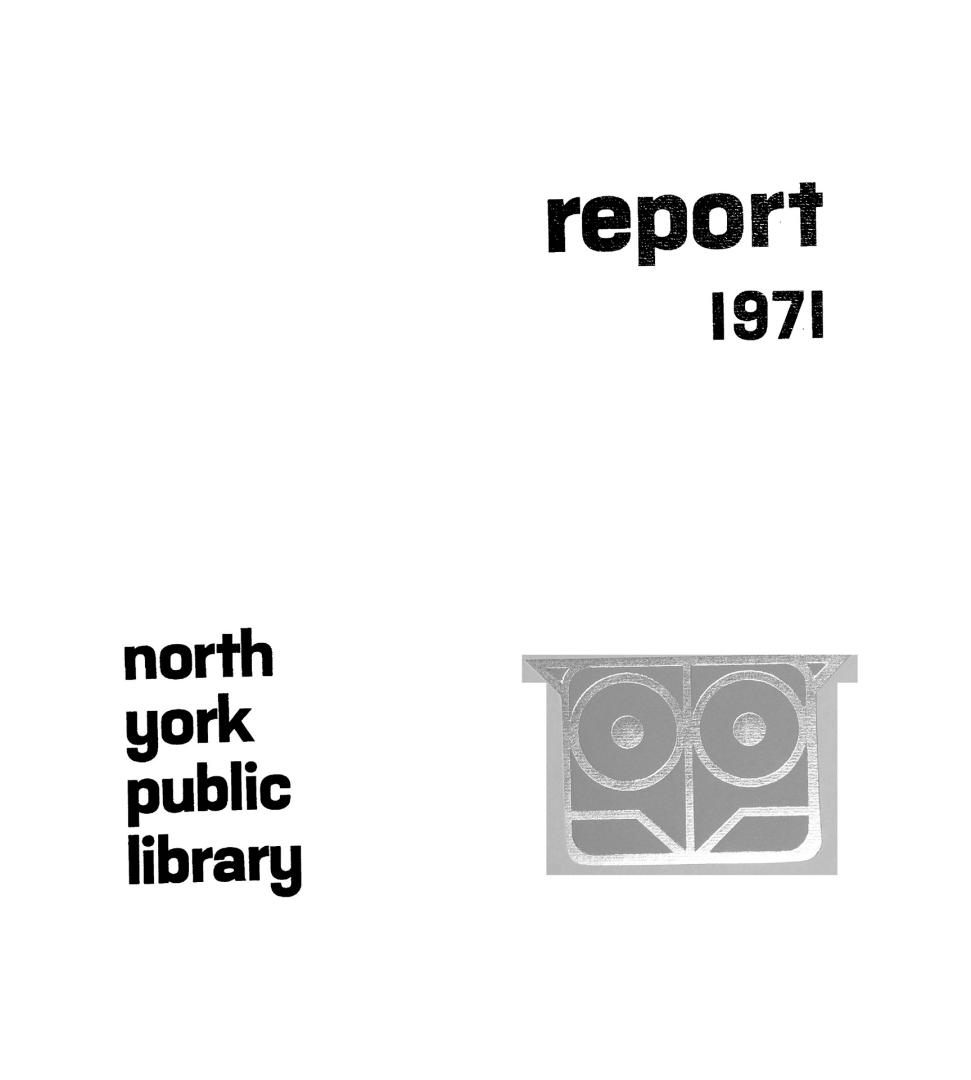 North York Public Library (Ont.). Annual report 1971