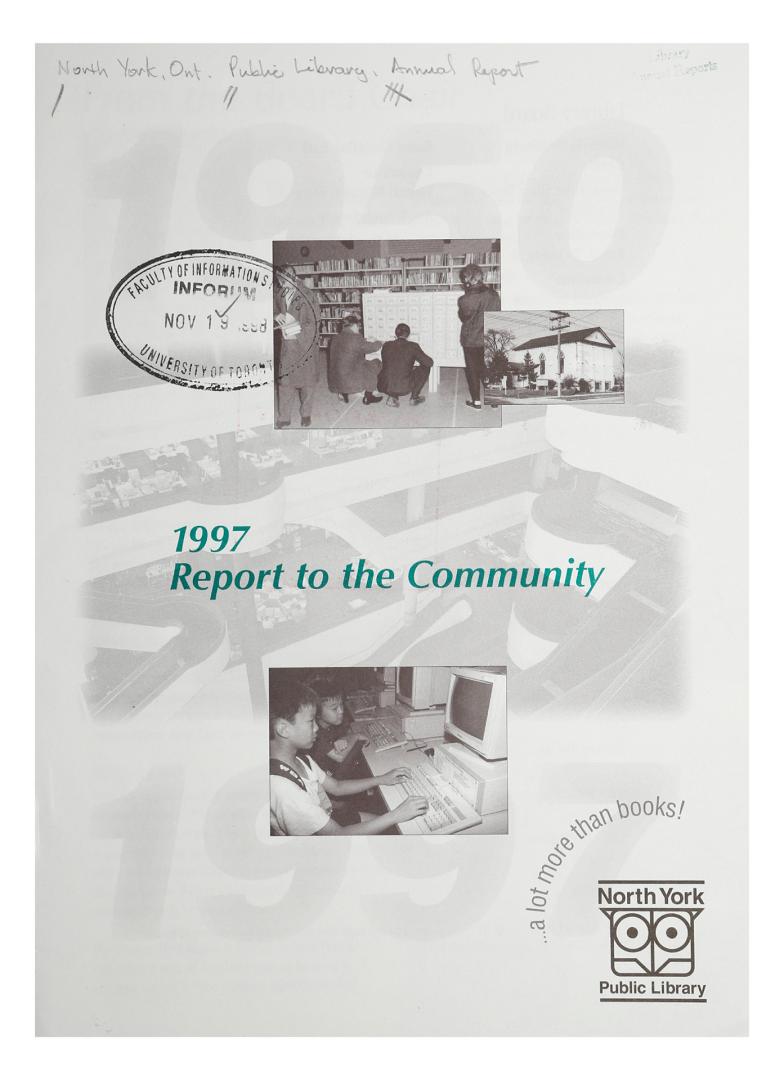 North York Public Library (Ont.). Annual report 1997