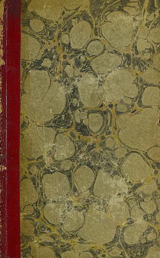 Book Cover: Green marbled with a red leather spine